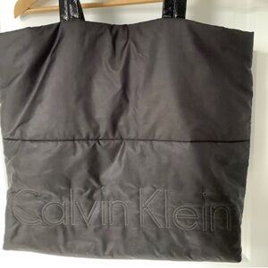 Calvin Klein puffer tote